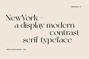 New York - Free Font