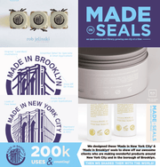 Free Made in Brooklyn / New York Badges - Pixel Surplus