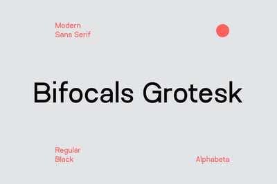 Bifocals Grotesk - Free Font Family - Pixel Surplus