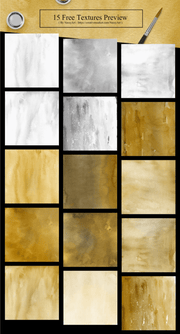 15 Free Gold & Silver Watercolor Textures - Pixel Surplus