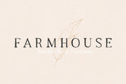 Farmhouse - Painted Serif Font