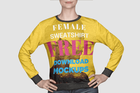 Free Customizable Sweater Mockups - Pixel Surplus