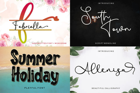 All Collections Font Bundle