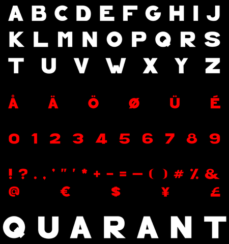 Quarant - Free Font