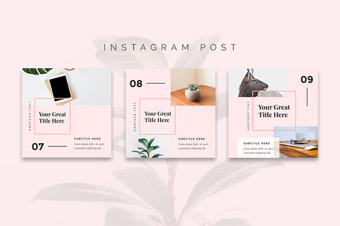 Florence - Free Instagram Post Templates