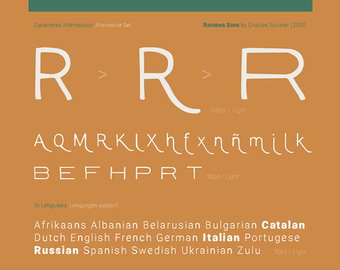 Ramona - Free Display Font