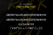 Rock n Roll - Free Textured Brush Font