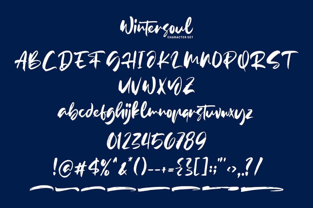 Wintersoul - Free Brush Script Font - Pixel Surplus