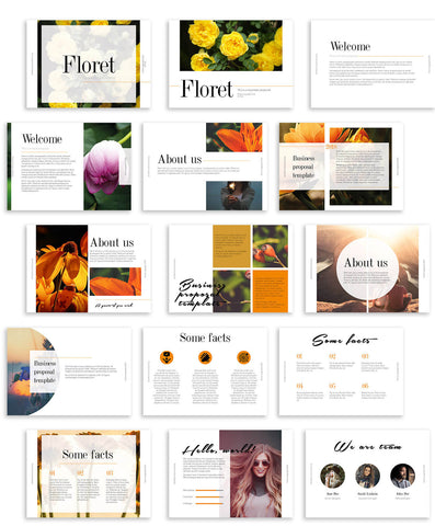 Floret - Free Business Proposal Template