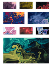 Free 50 Vibrant Swirl Textures Pack - Pixel Surplus