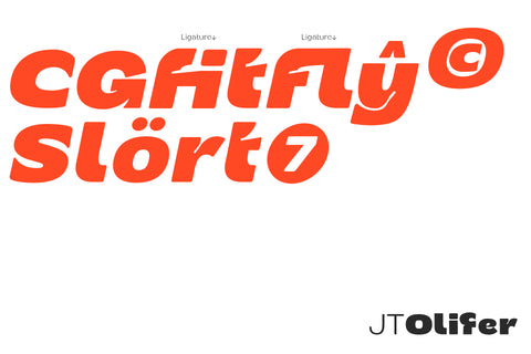 JT Olifer Light - Free Font