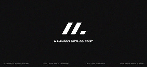 Hanson Bold - Free Sans Serif - Pixel Surplus
