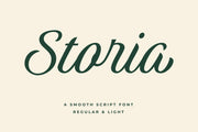 Storia - Vintage Script Font