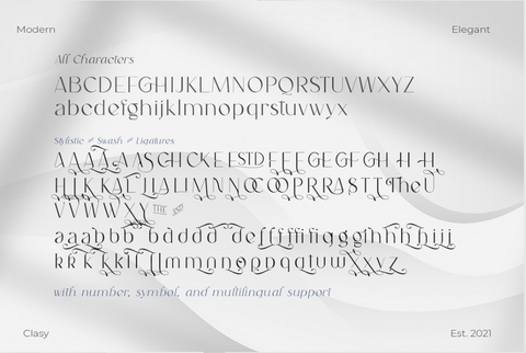 Lichfield - Elegant Sans Serif Font