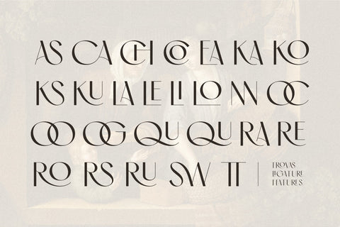 Trovas - Elegant Sans Serif Display Font