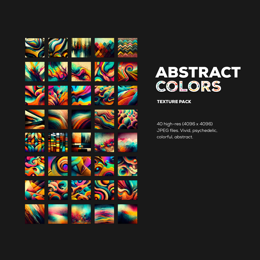Abstract Colors - Free Texture Pack - Pixel Surplus