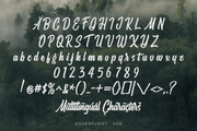 Adventurist - Hand Drawn SVG Script Font