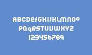 Akrotiri - Free Display Font - Pixel Surplus
