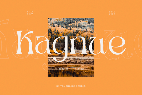 Kagnue - Modern Classy Serif Font