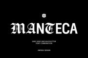 ED Manteca - Combination Typeface
