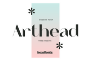Arthead - Modern Sans Serif Font