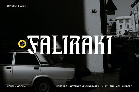 ED Faliraki Typeface