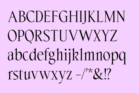 ED Cerfoglio - Classy Serif