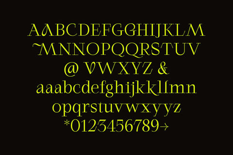ED Randgrid Typeface