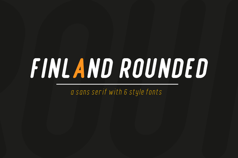 Finland - Free Rounded Thin Geometric Font - Pixel Surplus
