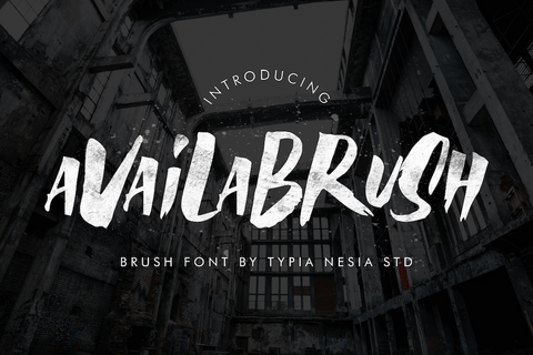 Availabrush - Free Natural Brush Font