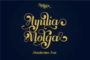 Ayulia Molga - Free Handwritten Font