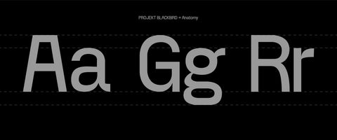 Projekt Blackbird - Free Sans Serif Font