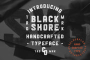 Blackshore - Hand Painted SVG Font