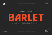 Barlet - Free Vintage Inspired Vintage Typeface - Pixel Surplus