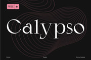 Calypso - Free Elegant Serif Font