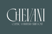 Chevani - Condensed Display Serif Font