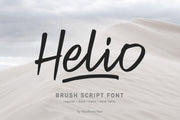 Helio - Free Simple Brush Script Font - Pixel Surplus