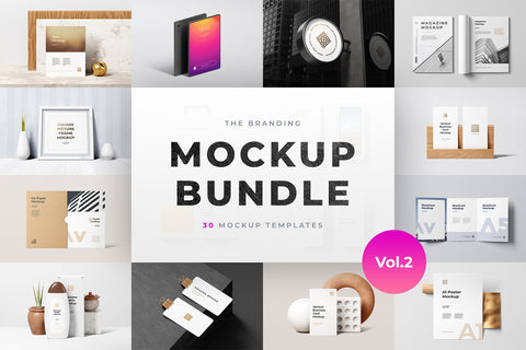 The Branding Mockup Bundle Vol. 2