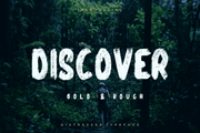 Discover - Bold Brush Font