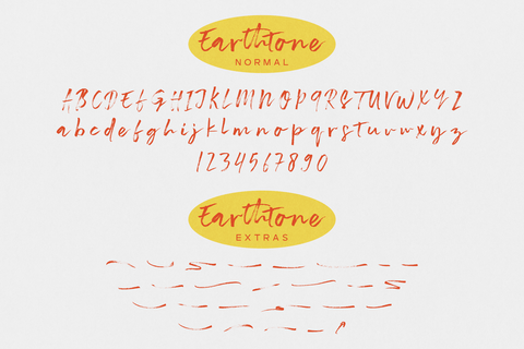 Earthtone - Brush Script + Swashes