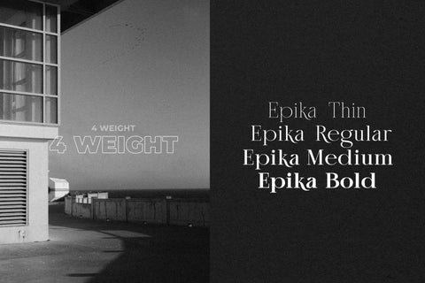 NT Epika - Modern Serif Typeface
