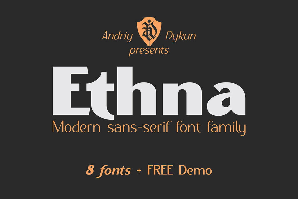 Ethna Light - Free Modern Font - Pixel Surplus