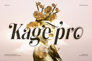 Kage Pro Demo - Free Neoclassical Display Serif