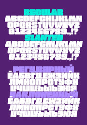 Free Fat Font V.1.2 - Free Extremely Heavyweight Typeface - Pixel Surplus