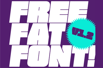Free Fat Font V.1.2 - Free Extremely Heavyweight Typeface - Pixel Surplus