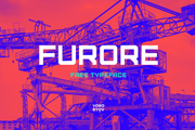 Furore - Free Bold Industrial Sans Serif - Pixel Surplus