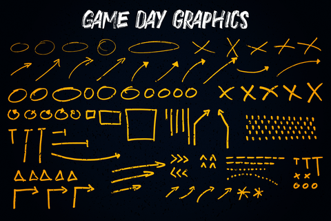 Game Day - Hand Drawn Font + Extras