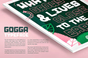 Gogga - Free Hand Drawn Typeface - Pixel Surplus