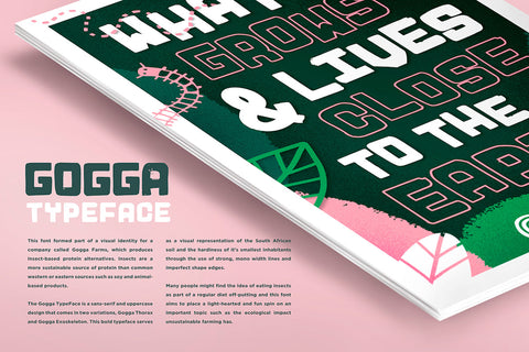 Gogga - Free Hand Drawn Typeface