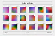 Grainy Gradients - Backgrounds & Abstract Shapes Collection